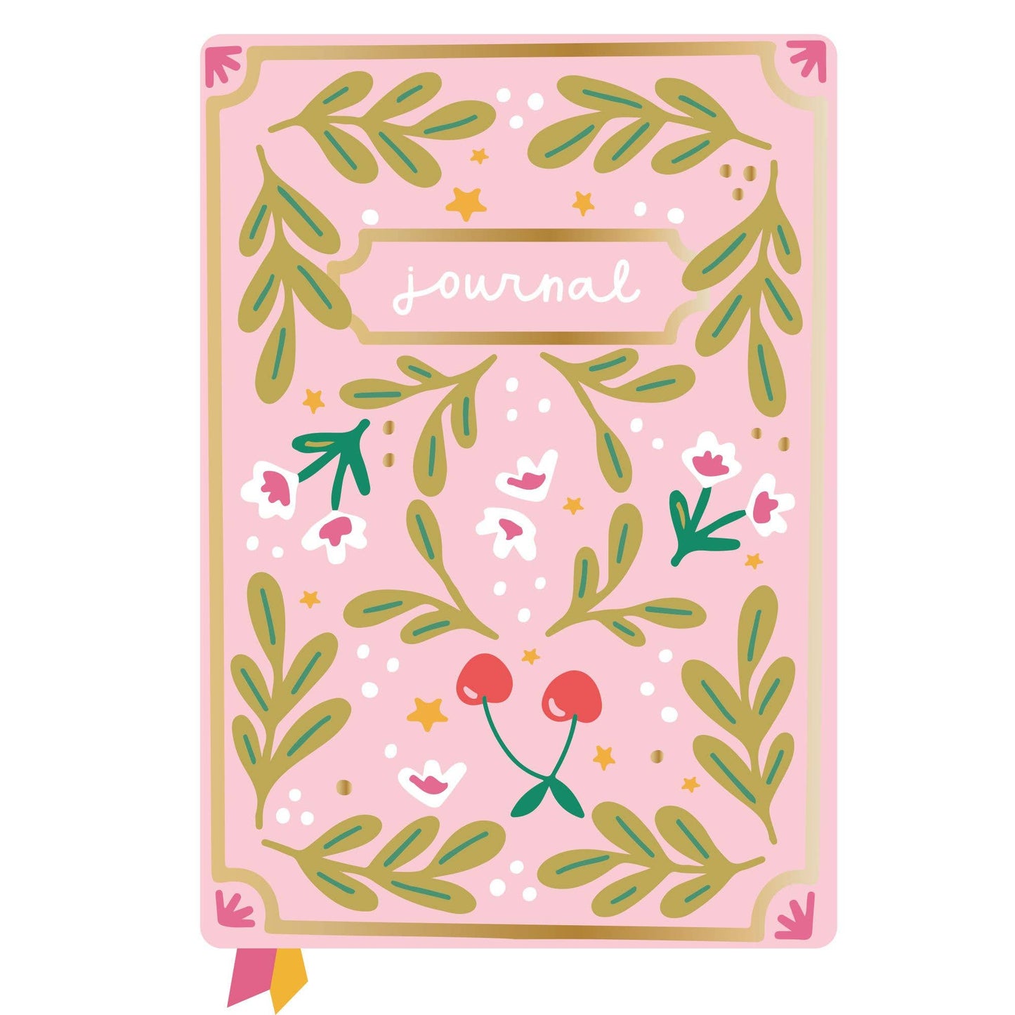 Cherries & Blooms Book Journal