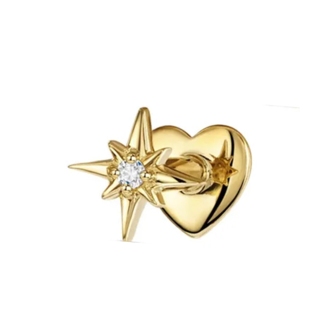 Tiny Star Flatback Stud (Single or Pair!)