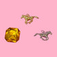 Horse Girl Charm (Gold + Silver)