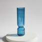 Nordic Glass Fluted Vase