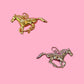 Horse Girl Charm (Gold + Silver)