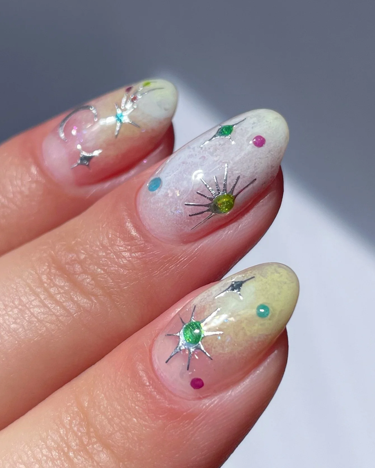 Nail Art Stickers - Sparkle