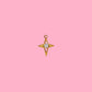 Diamond Star Gold Charm