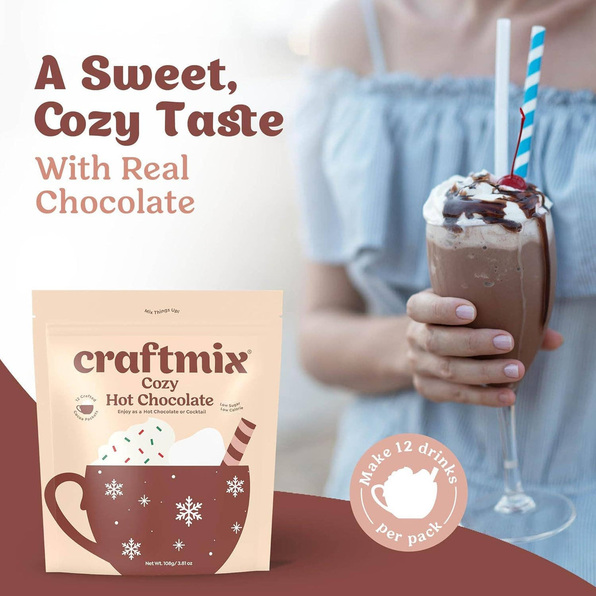 Cozy Hot Chocolate Mixer 6-Pack