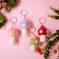 Mushroom Felt Keychain