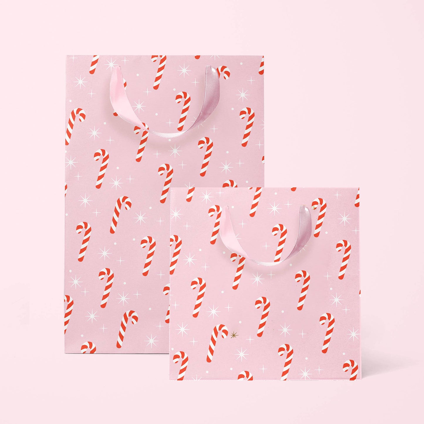 Holiday Candy Cane Gift Bag