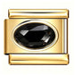Gold Birthstone Italian Charm