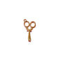 Scissors Gold Charm