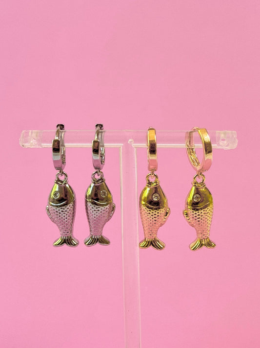 Sardine Huggies (Gold + Silver)