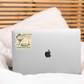 Hold on Partner I'm Overstimulated Sticker