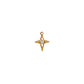 Diamond Star Gold Charm