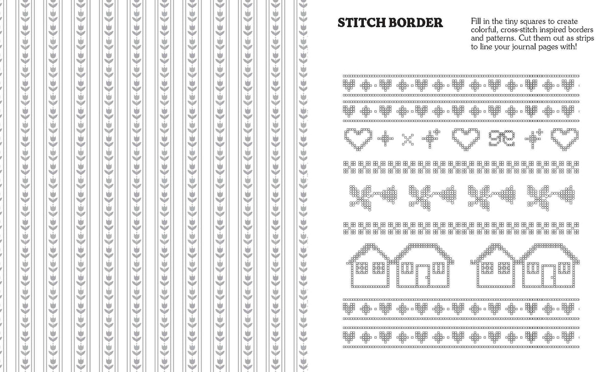 Craft & Create - Junk Journaling Coloring Book