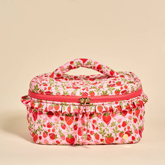 Strawberry Fields Glam & Go Cosmetic Bag