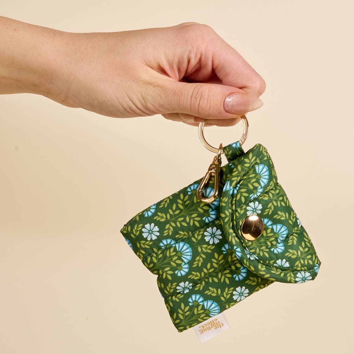 Puffy Earbud Case – Forest Green
