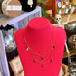 Double Eclipse Necklace