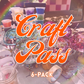 Craft Pass: 6-Pack