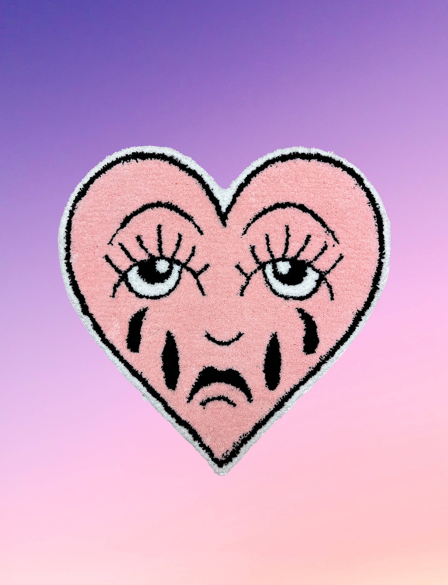 Crying Heart Rug