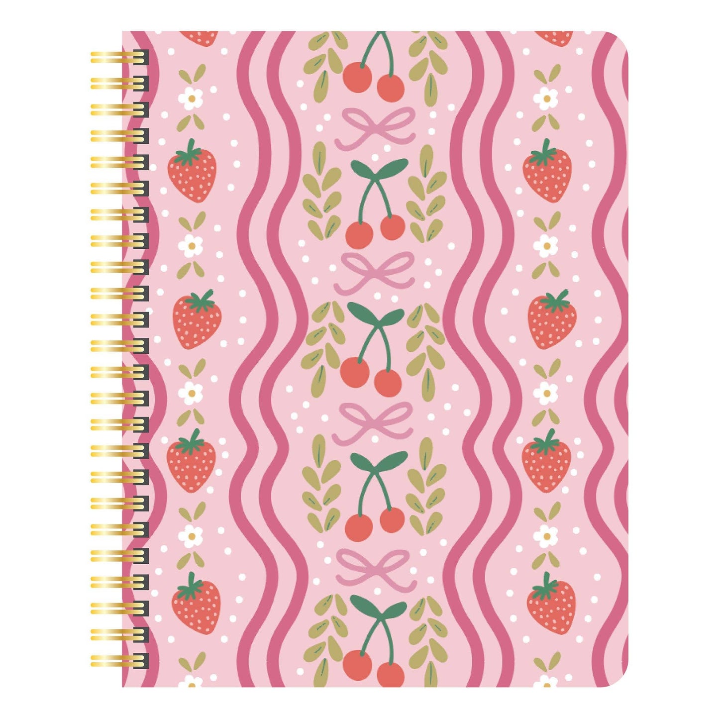 Berries & Bows Spiral Notebook