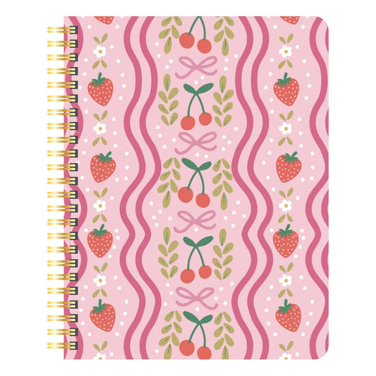 Berries & Bows Spiral Notebook