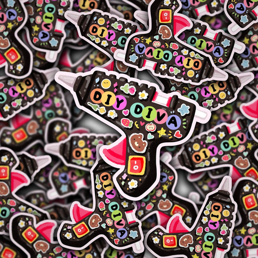 DIY Diva Sticker