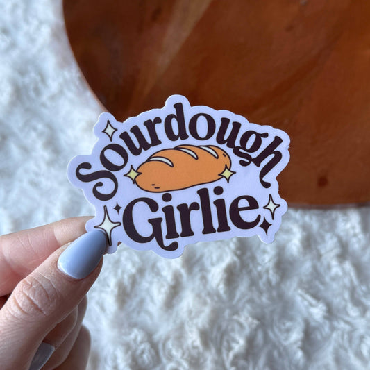 Sourdough Girlie Sticker