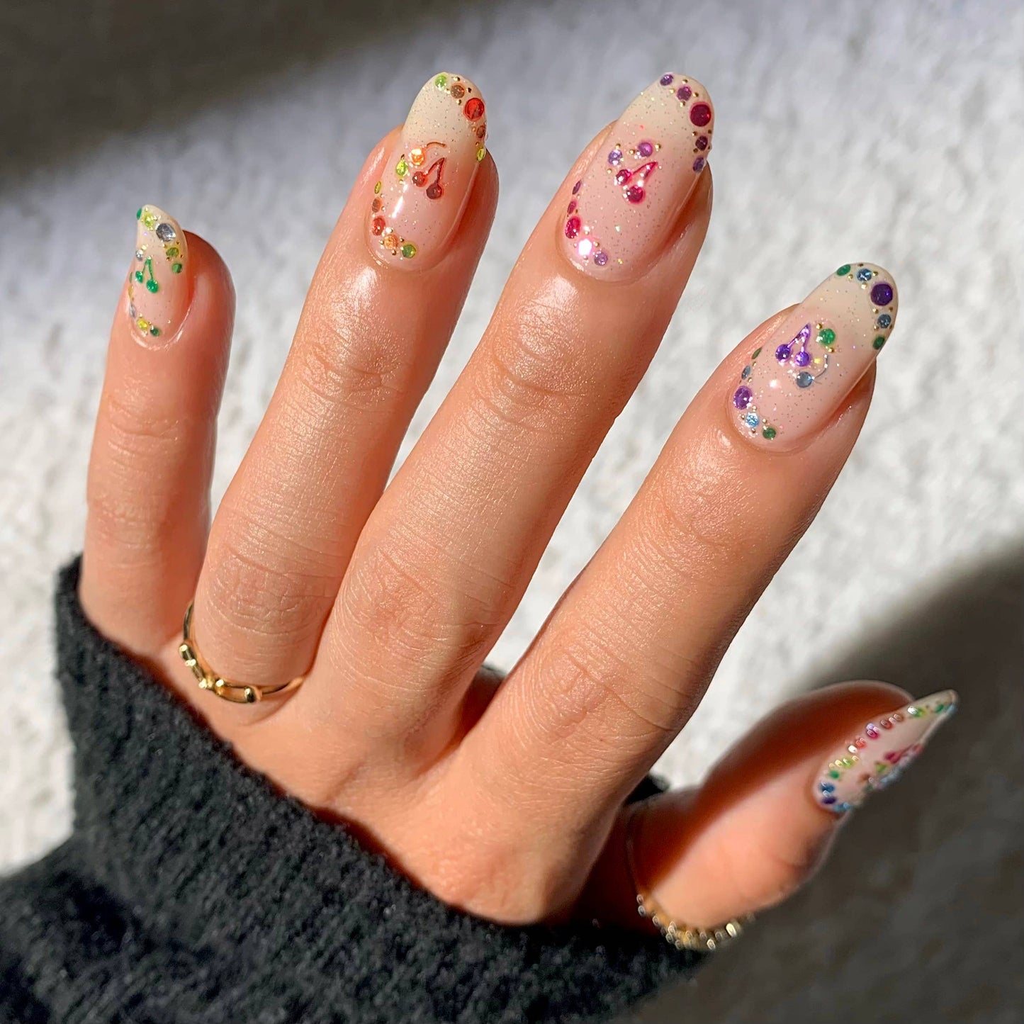 Nail Art Stickers - Jewels