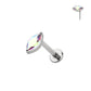 Marquis Push Pin Flat-Back Stud