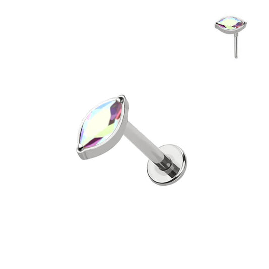 Marquis Push Pin Flat-Back Stud