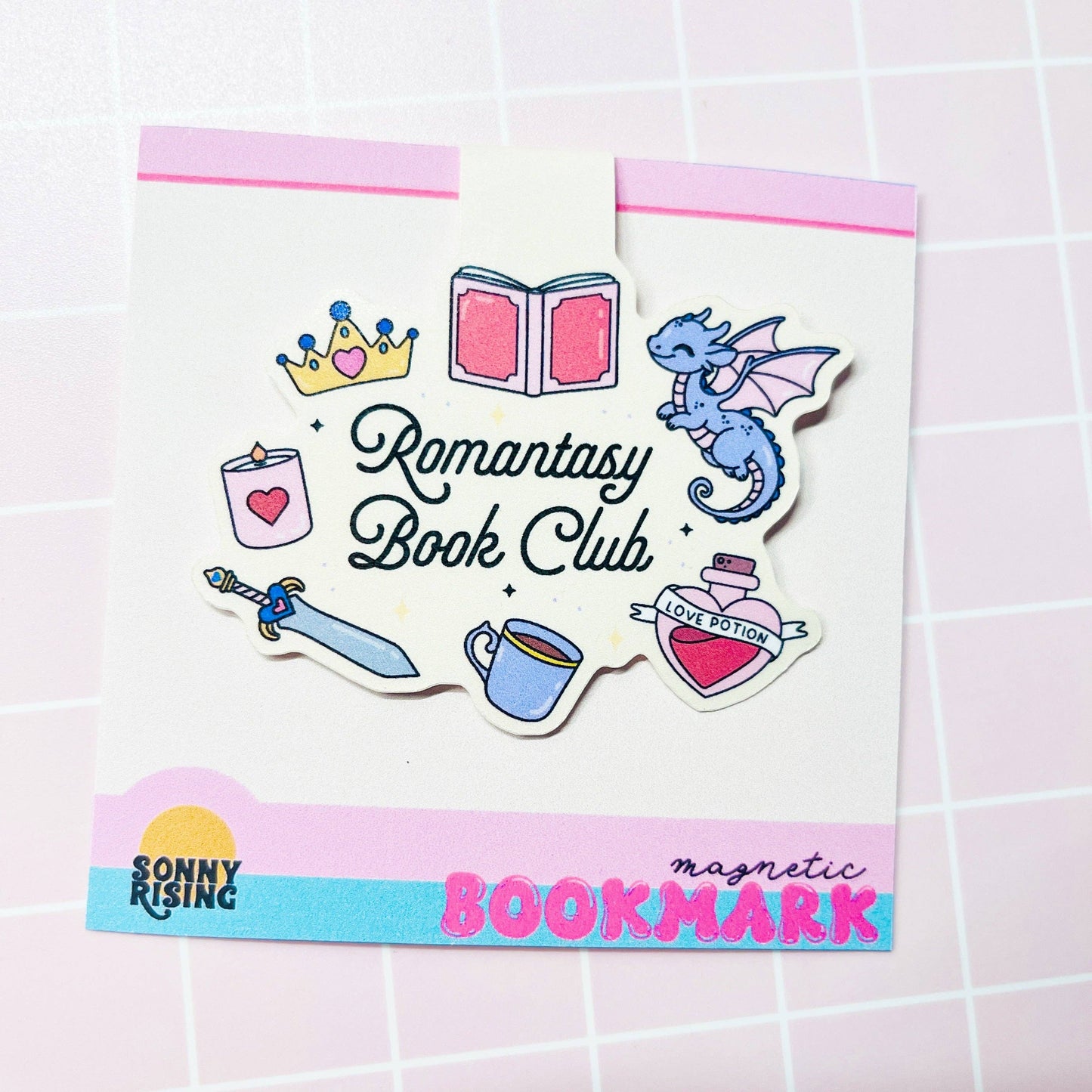 Romantasy Book Club Magnetic Bookmark