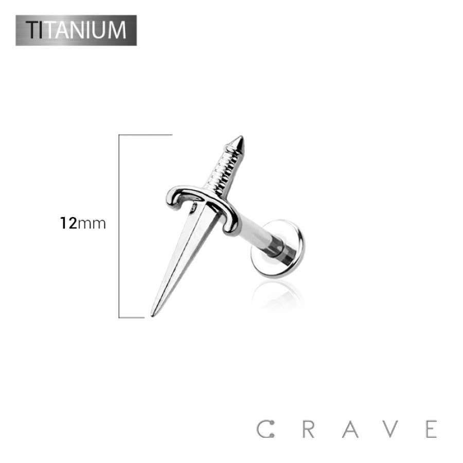 Dagger Flat-Back Stud