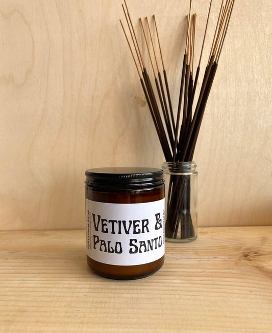 Vetiver & Palo Santo Candle