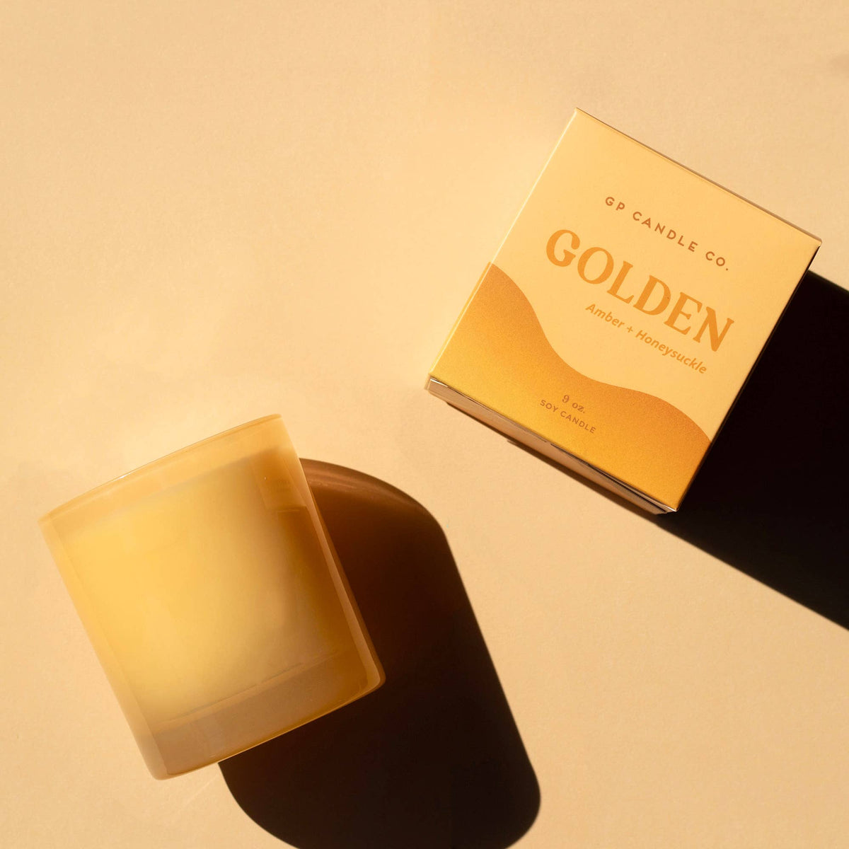 Golden 9 oz. Candle