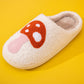 Mushroom Plush Slippers