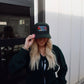 Happy Go Lucky Embroidered Hat