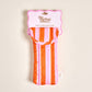 Puffy Sunglasses Case–Sicily Stripes Pink