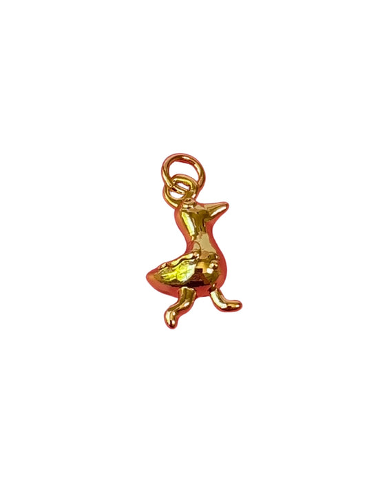 Silly Goose Gold Charm