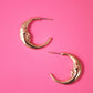 Chunky Happy Moon Hoops