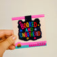 Booked & Unbothered Magnetic Bookmark