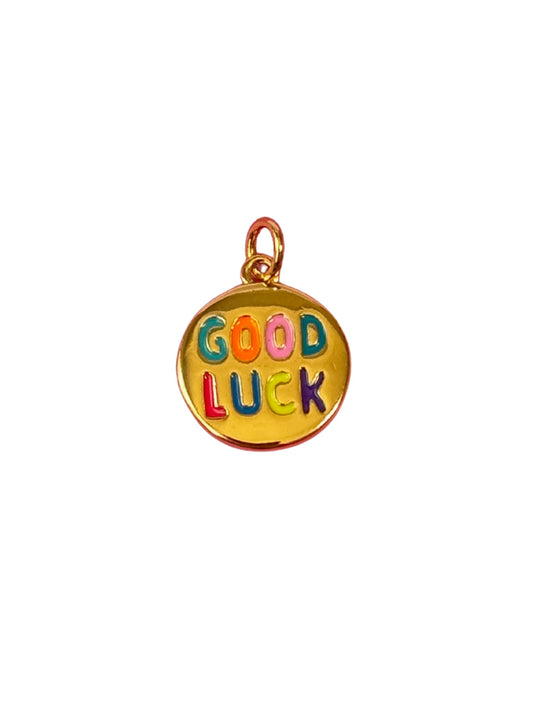 Good Luck Gold Charm
