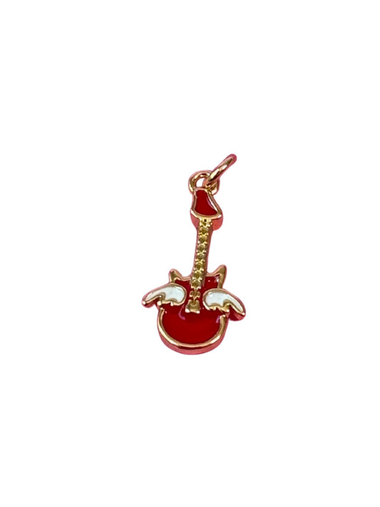 Guitar Gold Charm