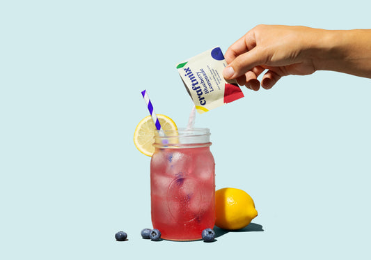 Blueberry Lemonade Cocktail / Mocktail Mixer