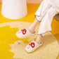 Mushroom Plush Slippers