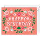 Folk Floral Birthday Card
