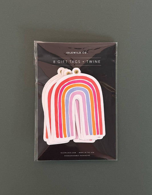 Rainbow Diecut Gift Tags