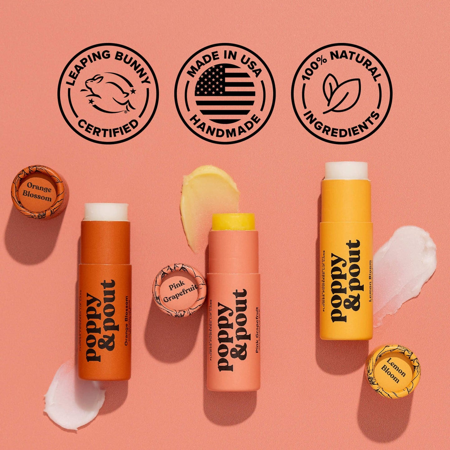 Pink Grapefruit Lip Balm