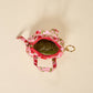 Itty Bitty Duffle Bag Charm - Strawberry Fields