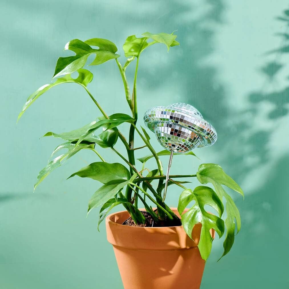 Disco Planet - Decorative Plant Stake