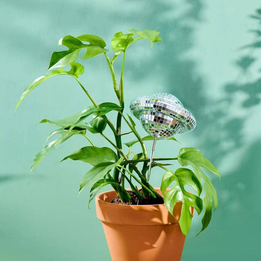 Disco Planet - Decorative Plant Stake