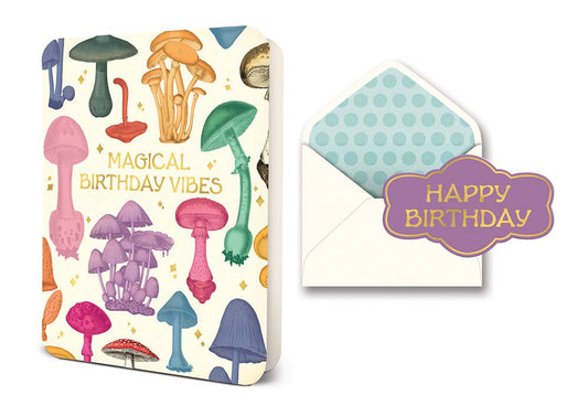 Magical Birthday Vibes Greeting Card