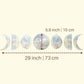 Moon Phase Suncatcher Sticker